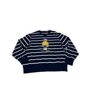 Polo Ralph Lauren Bear striped long sleeve knit shirt XXL